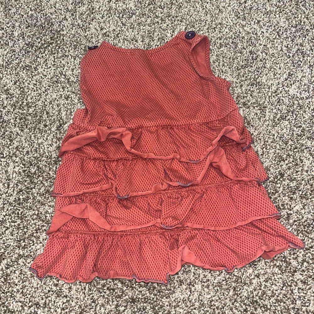 Matilda Jane Garnet Red Lizzy sleeveless top shirt You & Me size 4 - Picture 4 of 4